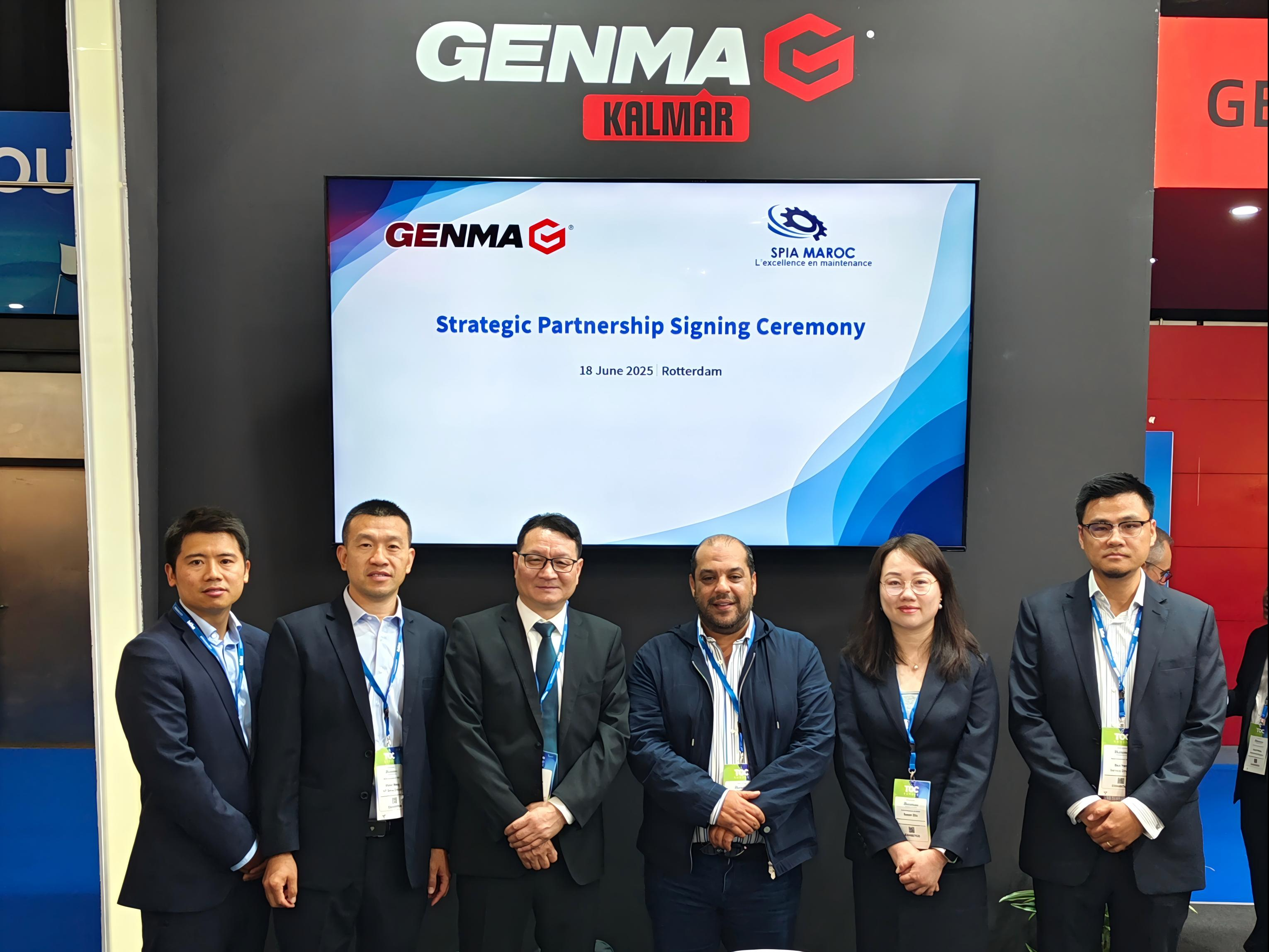 GENMA品牌闪耀2025 TOC欧洲展会，全球布局再提速(图2)