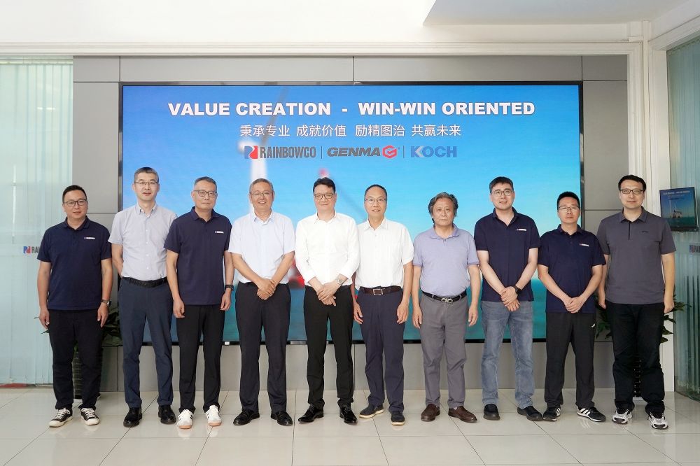 ABB电气传动到访GENMA制造基地子公司dg视讯重机(图1)