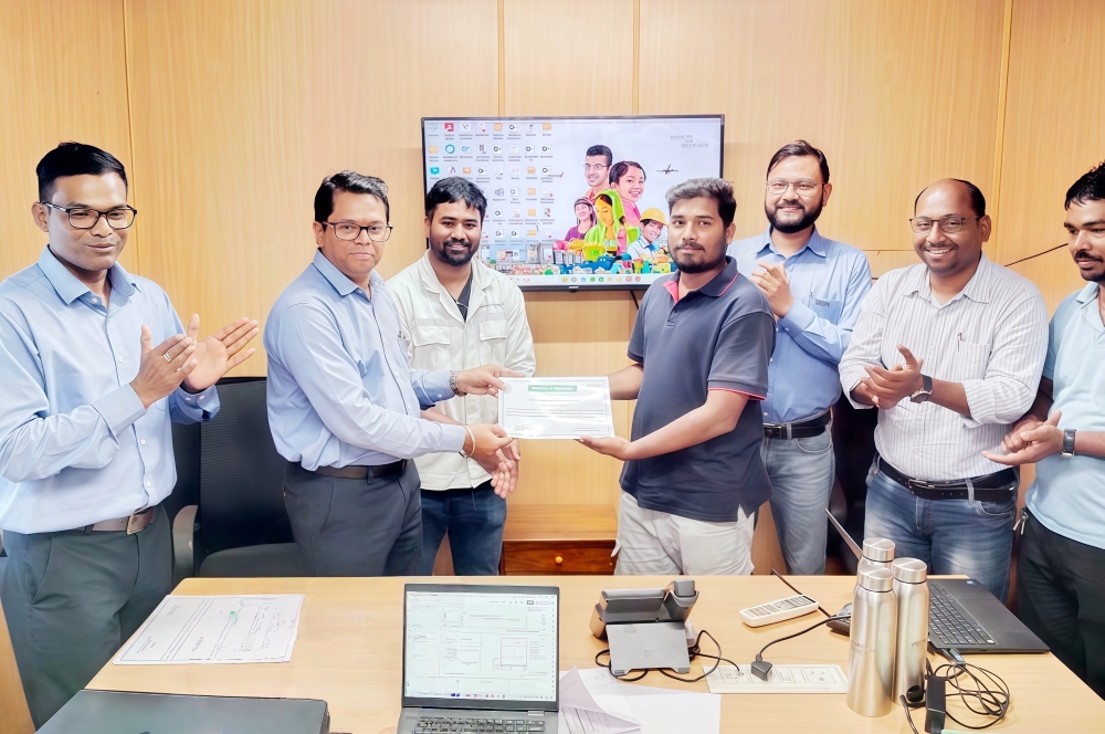 125吨MHC设备海外调试圆满完成 GENMA品牌印度团队专业服务赢得客户表彰(图1)